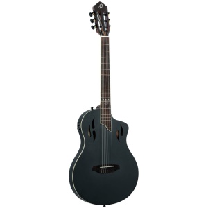 Guitarra Electro Clásica Ortega Nylon Rtpstd-sbk