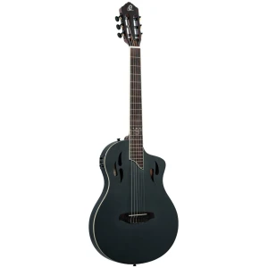 Guitarra Electro Clásica Ortega Nylon Rtpstd-sbk