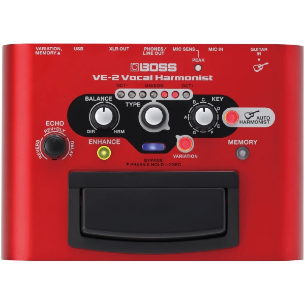Pedal Boss Efecto Vocal Performer Harmonist Boss VE-2