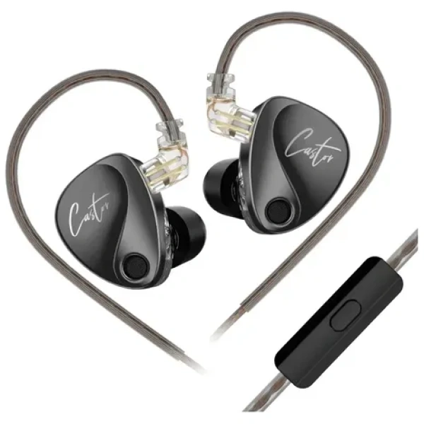 Auriculares Kz Castor Version Con Microfono In Ear