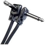 Cable Western FF10 10cm Silent Interpedal Plug 1/4 Angular