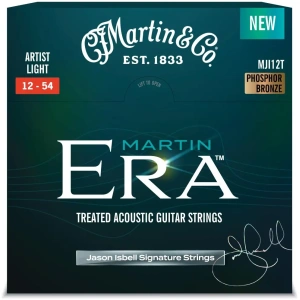 Encordado Guitarra Acústica Era Martin Co. 012 Mji12t Jason Isbell Signature