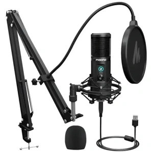 Kit Micrófono Condenser + Accesorios Maono Au-pm421
