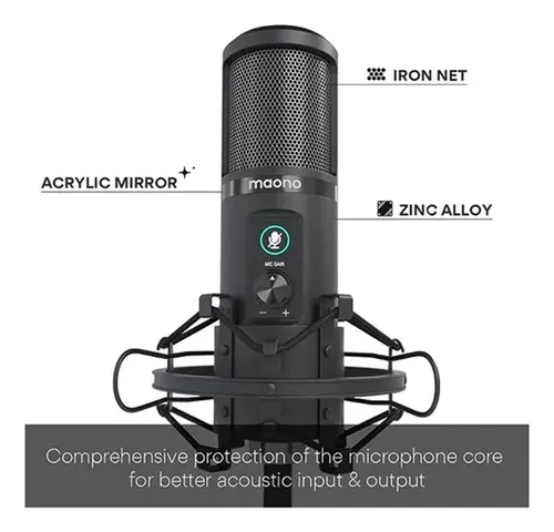 Kit Micrófono Condenser + Accesorios Maono Au-pm421