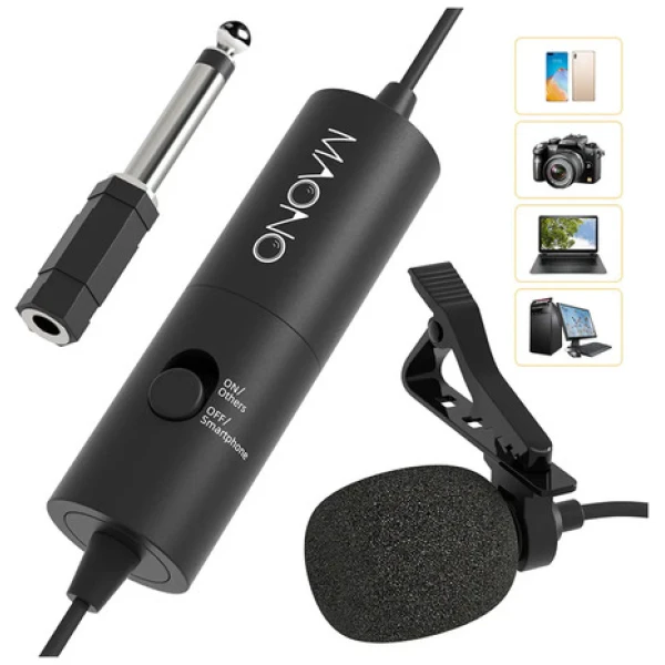 Micrófono Corbatero P/ Celular/pc/cámara Maono Au100