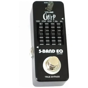 Pedal Efecto 5-band Eq Creep Micro Ecualizado Para Guitarra