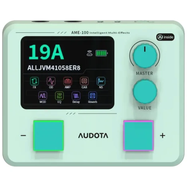 Pedalera Multi Efectos Audota Ame-100