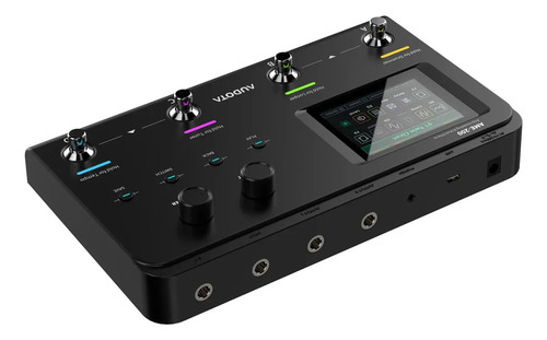 Pedalera Multiefectos Audota Ame-200 Para Guitarra 200 Fx
