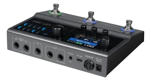 Pedalera Multiefectos Valeton Gp-180 Para Guitarra Bluetooth