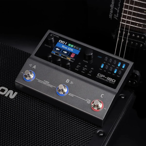 Pedalera Multiefectos Valeton Gp-180 Para Guitarra Bluetooth
