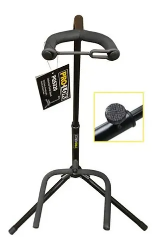 Soporte De Guitarra/bajo C/ Cuello Prolok Pgs320