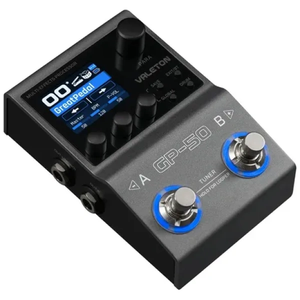 Valeton Gp50 Pedal De Efectos Multiuso Para Guitarra