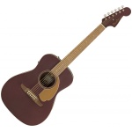 Guitarra Electroacústica Fender Malibu Player Burgundy Satin BS