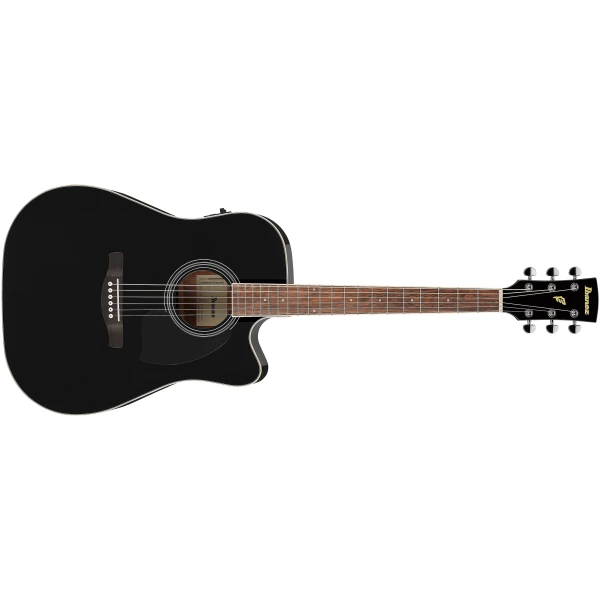 Guitarra Electroacústica Ibanez PF15ece-BK