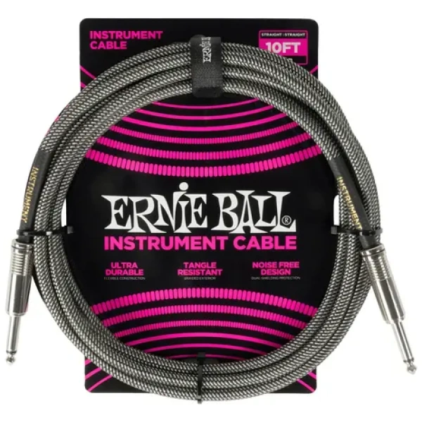 Cable Trenzado Silver Fox Ernie Ball 3m P06429