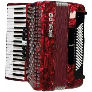 Acordeón Skylab Piano SK80-RD 80 Bajos