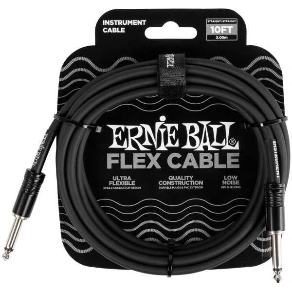 Cable Ernie Ball P06434 De 3 Metros Para Instrumentos