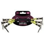 Ernie Ball P06050 Pack 3 Cables Interpedal 15 Cm