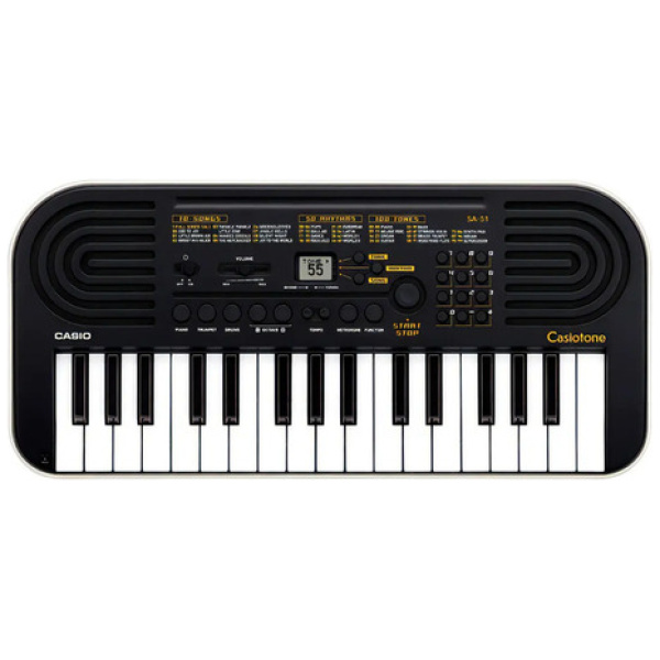 Teclado Infantil Portatil 32 Mini Teclas Casio Sa51