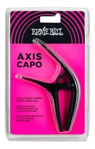 Transportador Cejilla Capo Pinza Guitarra Ernie Ball