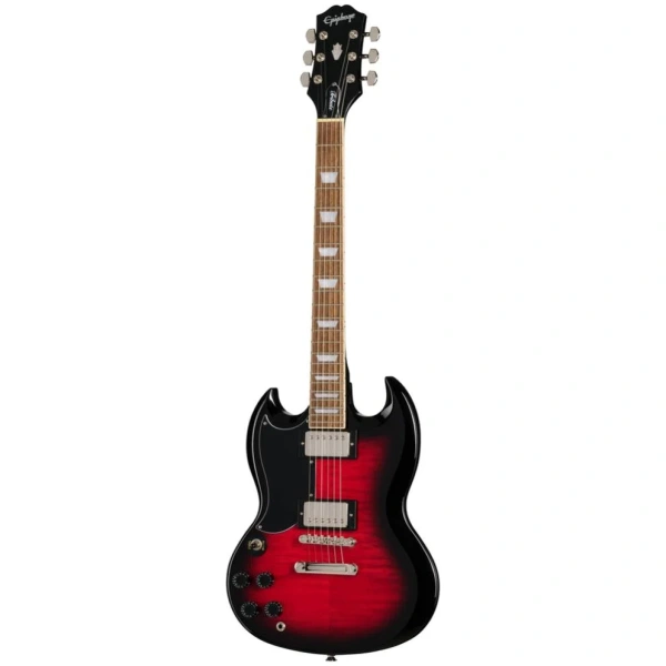 Guitarra Eléctrica Epiphone SG Tribute Zurda E1SGTPCBNH1L