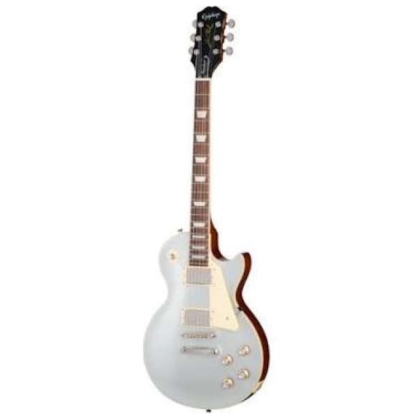 Guitarra Eléctrica Epiphone Les Paul Standard 60s Silver EIGLP6SMNH1