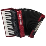 Acordeon Hohner Sserie Bravo Iii 72 Bajos Rojo A16632