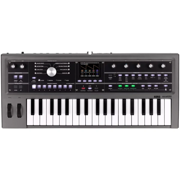 Teclado Micro Korg Mk2 Sinte Analogico Vocoder Mic