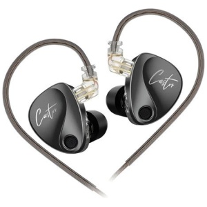 Auriculares Kz Castor Monitor Sin Micrófono Gris Oscuro