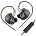 Auriculares Kz Castor Version Con Microfono In Ear Negro